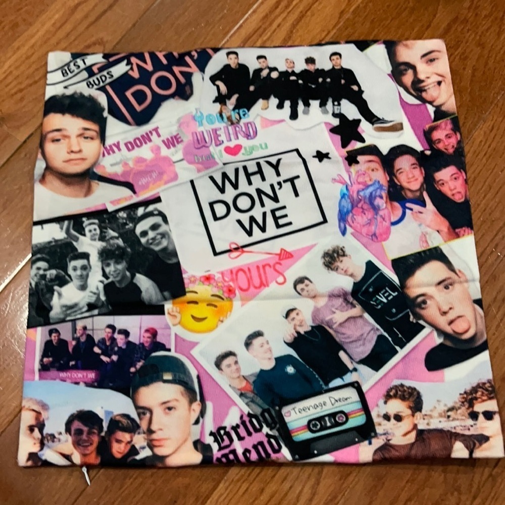 New Why Don’t We pillowcase